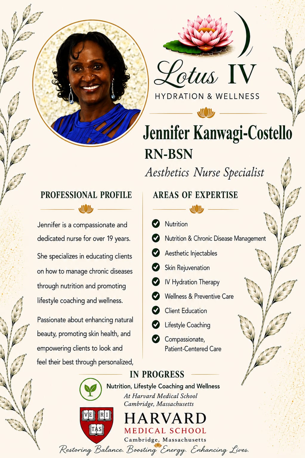 Jennifer Kanwagi-Costello - RN-BSN